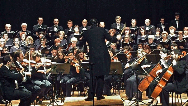 Fanfarrias Xacobeas de J. Durn pola Orquestra Sinfnica Lira Sagustina de Valencia