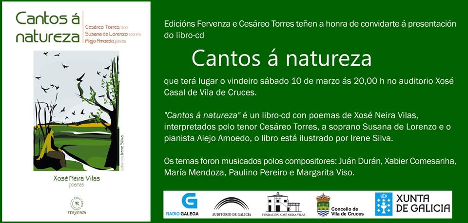 J. Durn no CD "Cantos da Natureza"