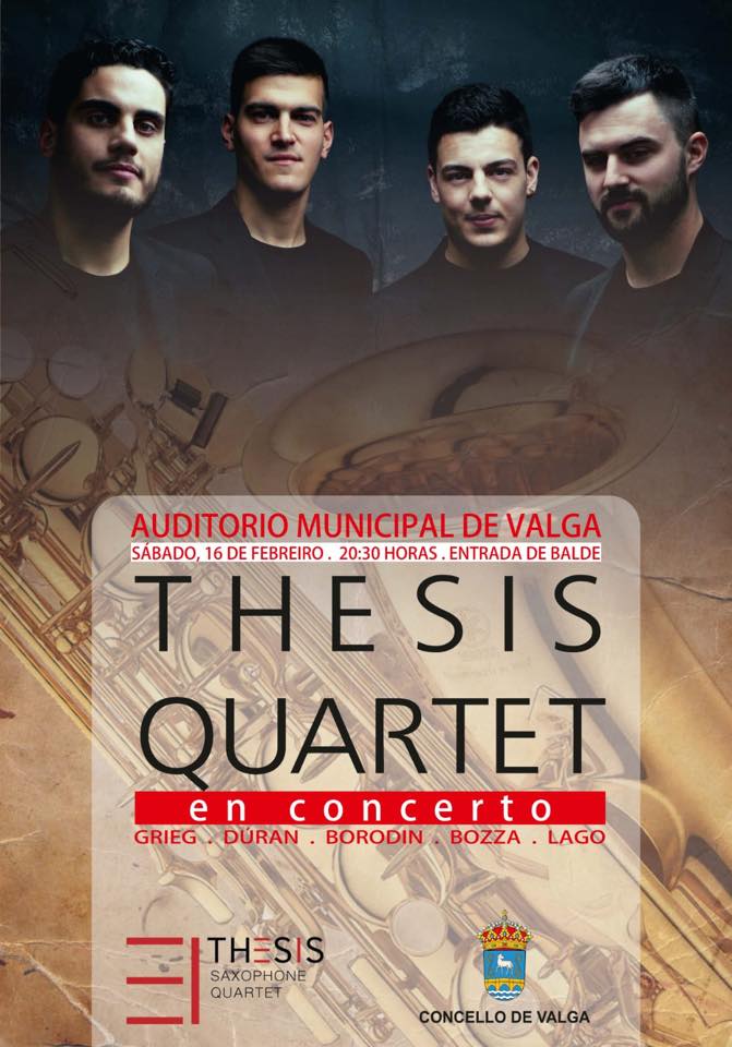 Thesis Quartet interpreta Suite brave da paisaxe de J. Durn